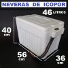 Neveras De Icopor De 46 Litros