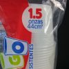 Vasitos blancos de 1.5 onzas