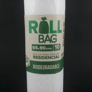 Bolsas Blancas Biodegradables De 65 Por 90